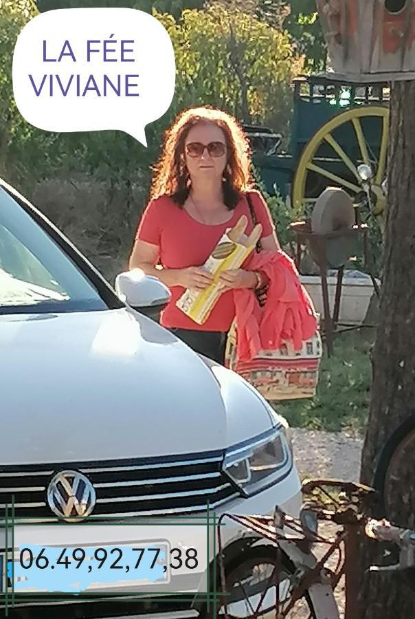 La Fee Viviane Et Michel L'Enchanteur Robion en Luberon Kültér fotó